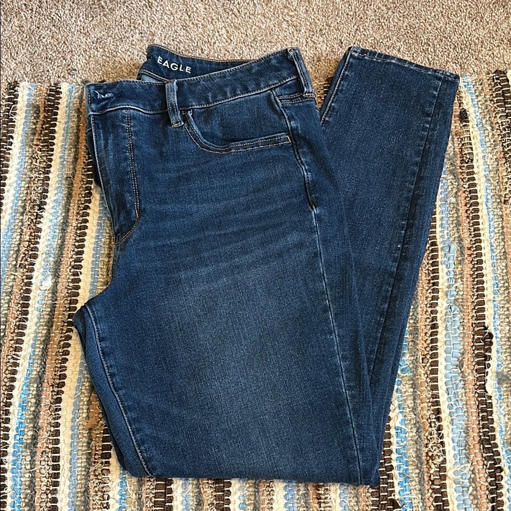American Eagle Outfitters Dark Blue Jeans